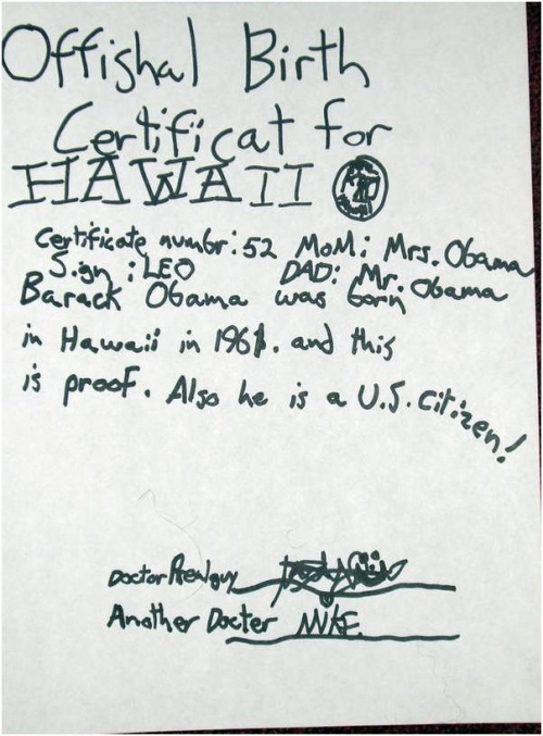 birth certificate obama. Free Copy of Birth Certificate